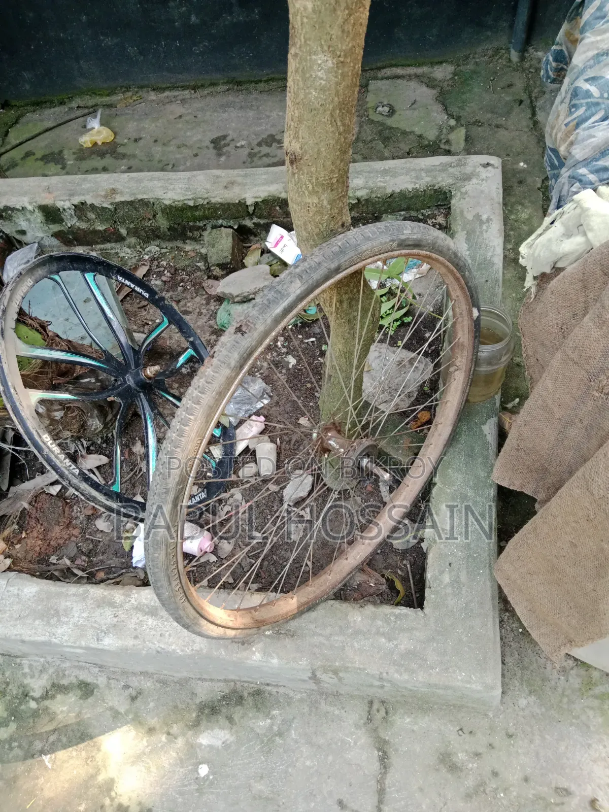 A complete wheel will be sold.