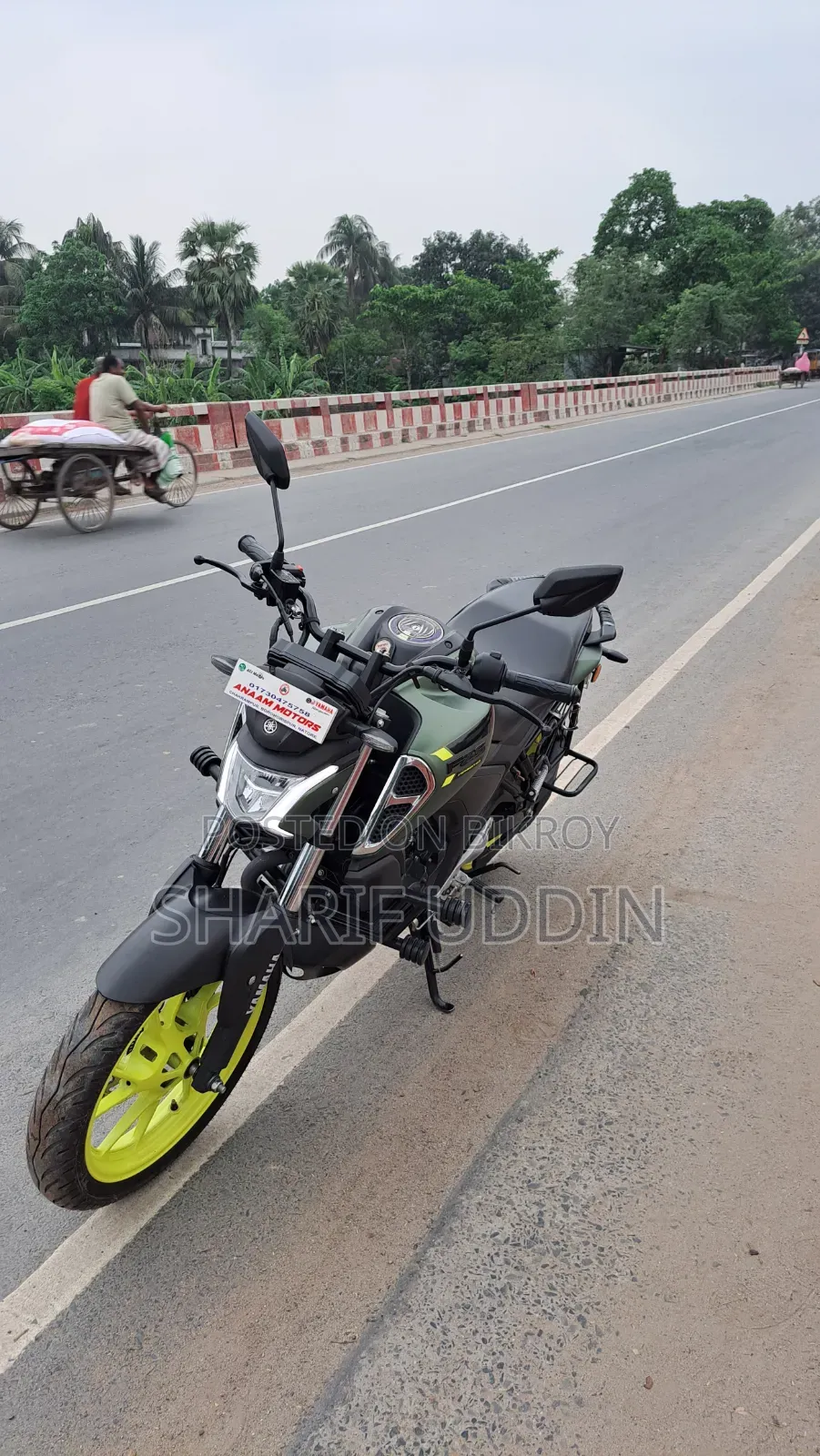 New Yamaha FZ 2025 Green