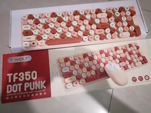 Keyboard T Wolf Tf350 Wireless Combo