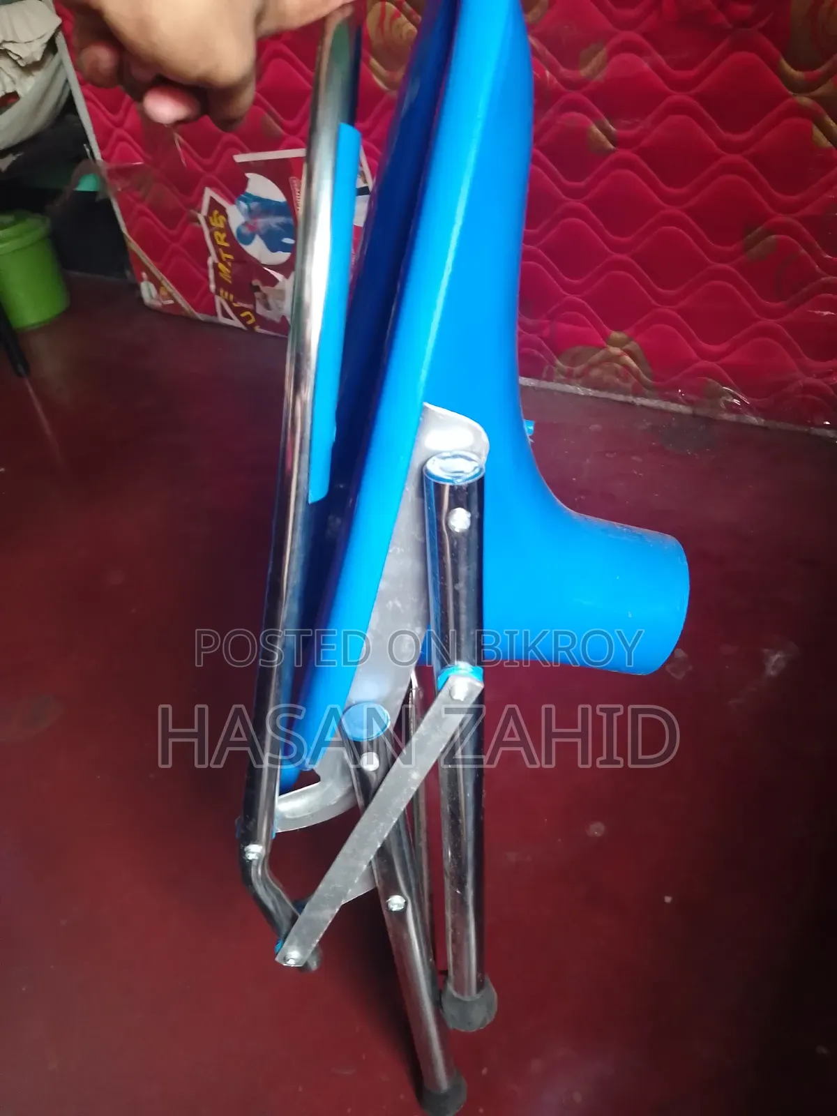 Premium Quality Heavy Stainless Steel Folding High Commode