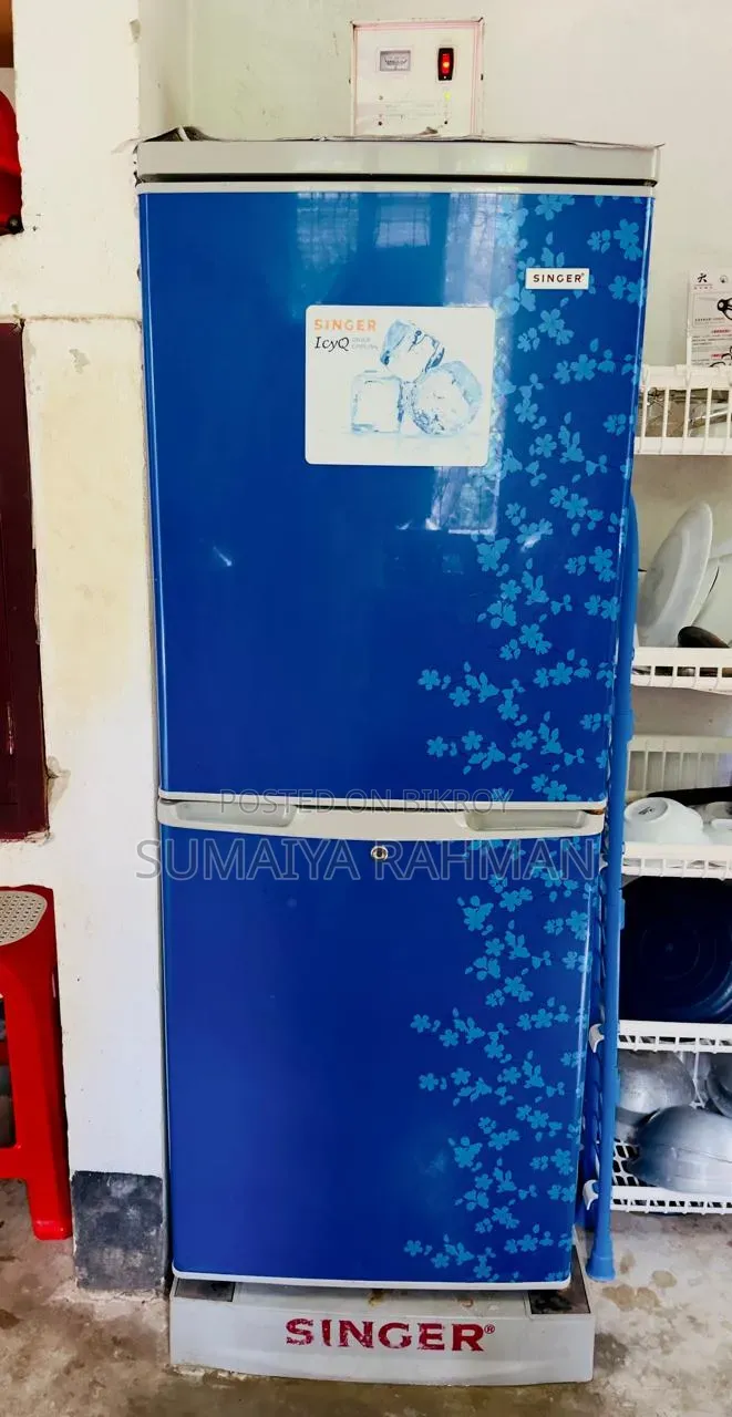 Singer Icyq 230l + Double Door Fridge