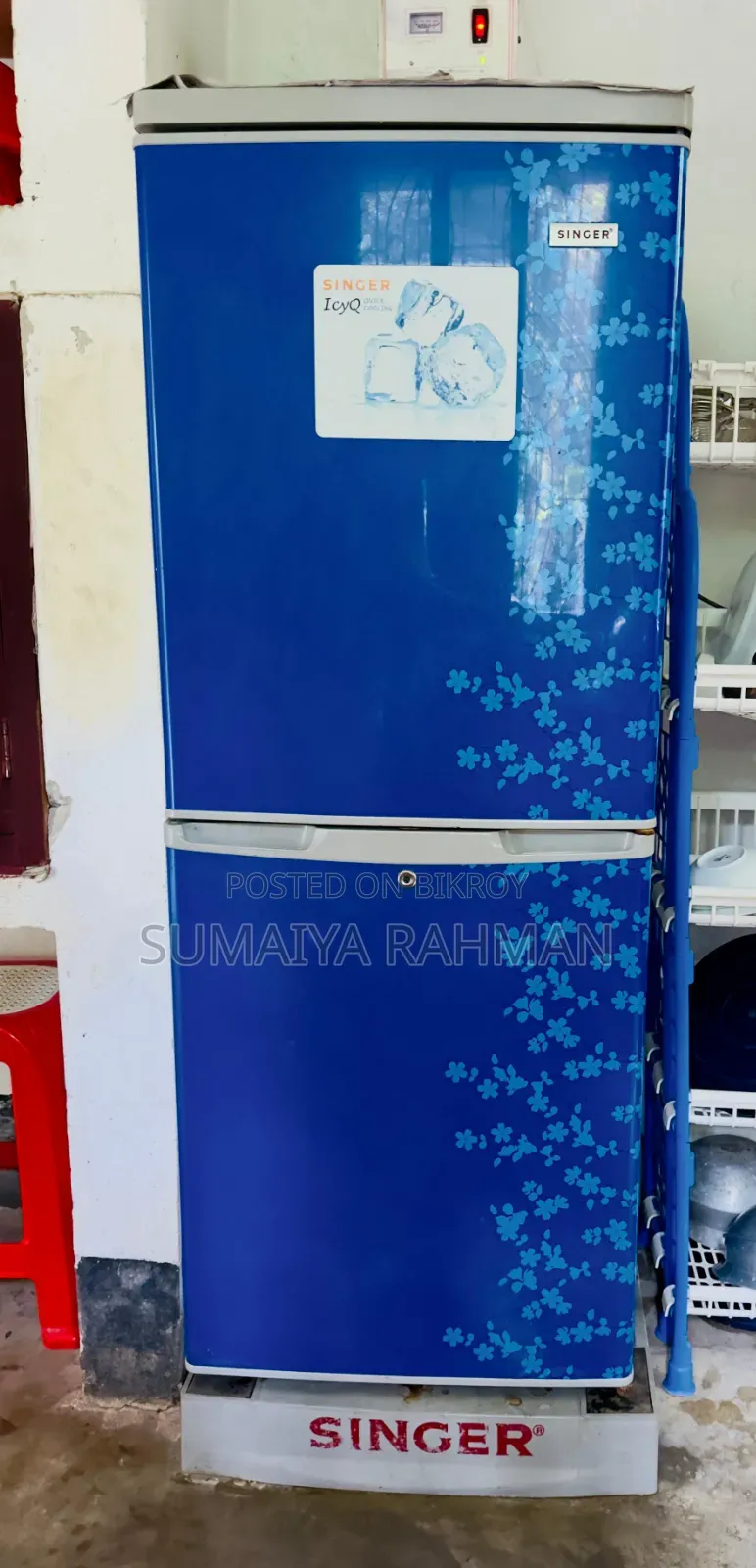 Singer Icyq 230l + Double Door Fridge
