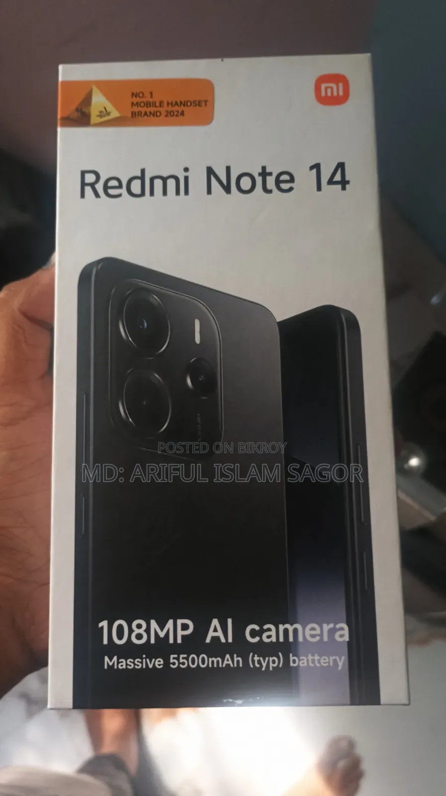 Xiaomi Redmi Note 14 4G 128 GB Green