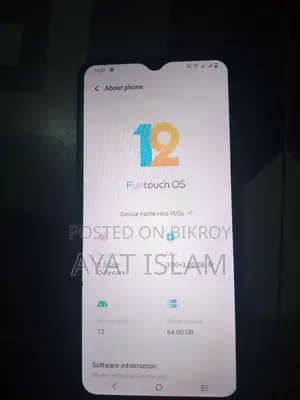Vivo Y02s 64 GB Blue