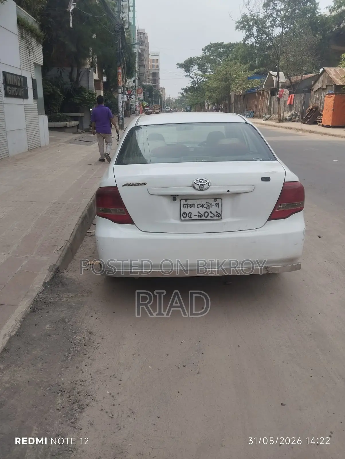 Toyota Axio 1.5 G 2WD 2009 White