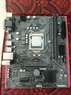 Motherboard With Processor