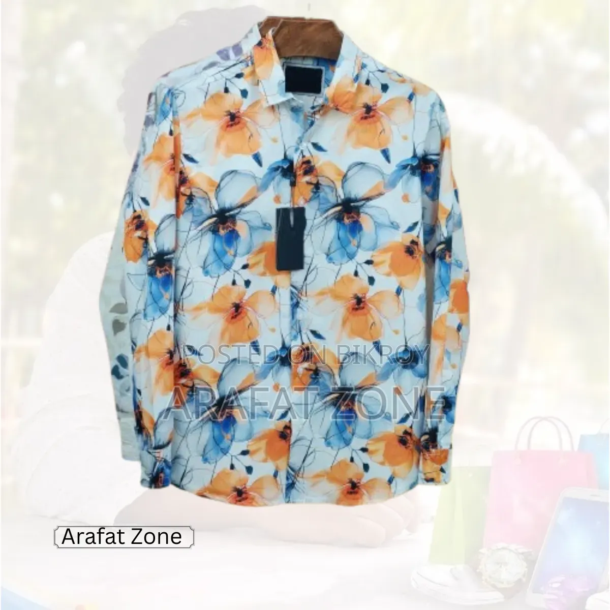 China Floral Print Full Sleeve Shirts