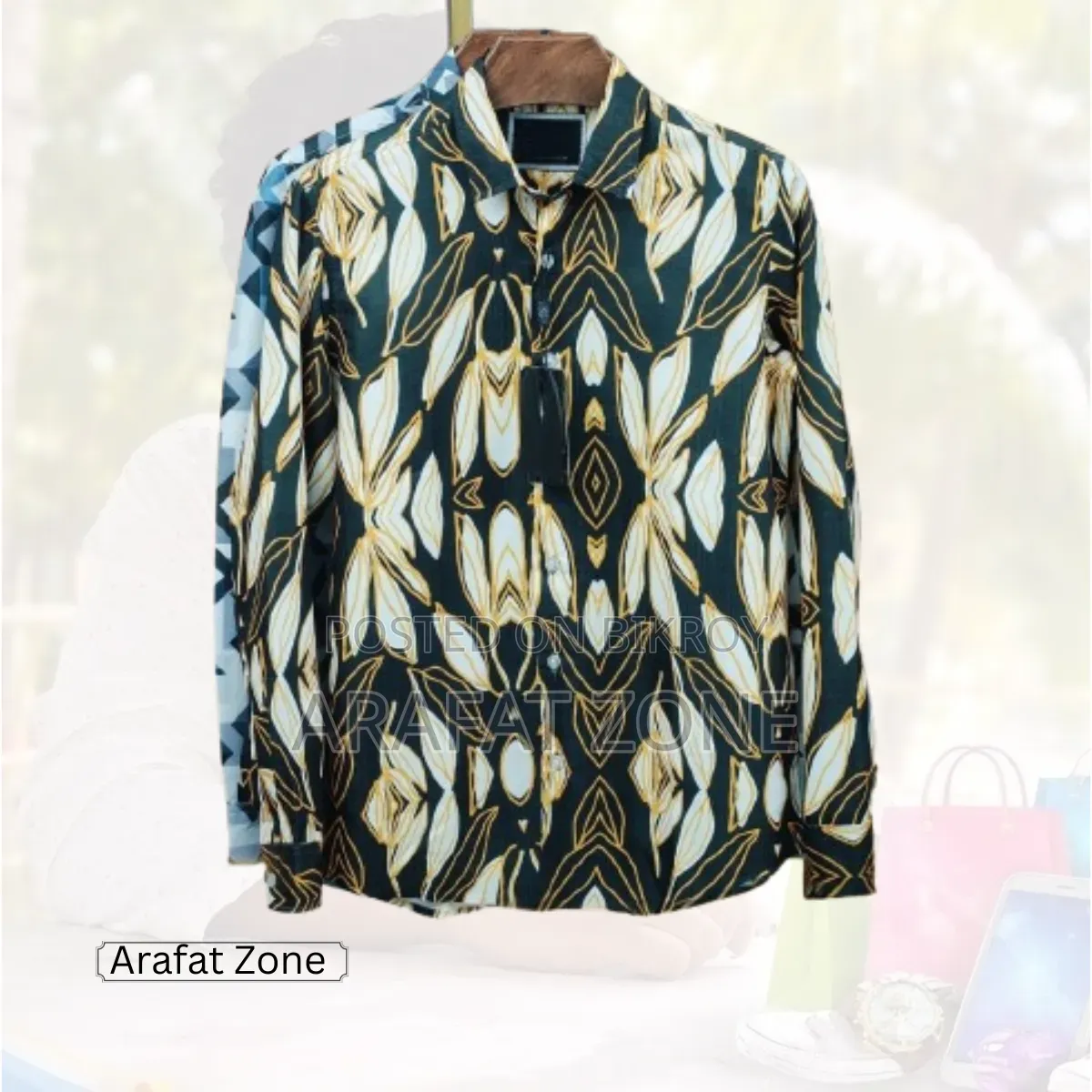 China Floral Print Full Sleeve Shirts