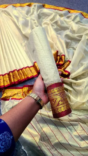 প্রিমিয়াম ইন্ডিয়ান সফট লামা সিল্ক শাড়ী