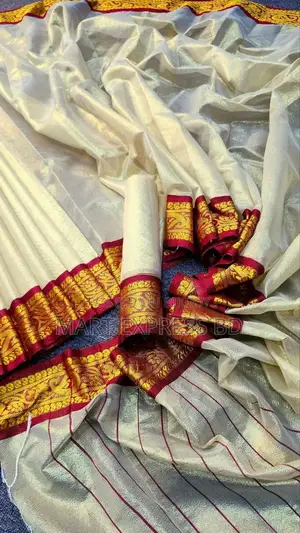 প্রিমিয়াম ইন্ডিয়ান সফট লামা সিল্ক শাড়ী
