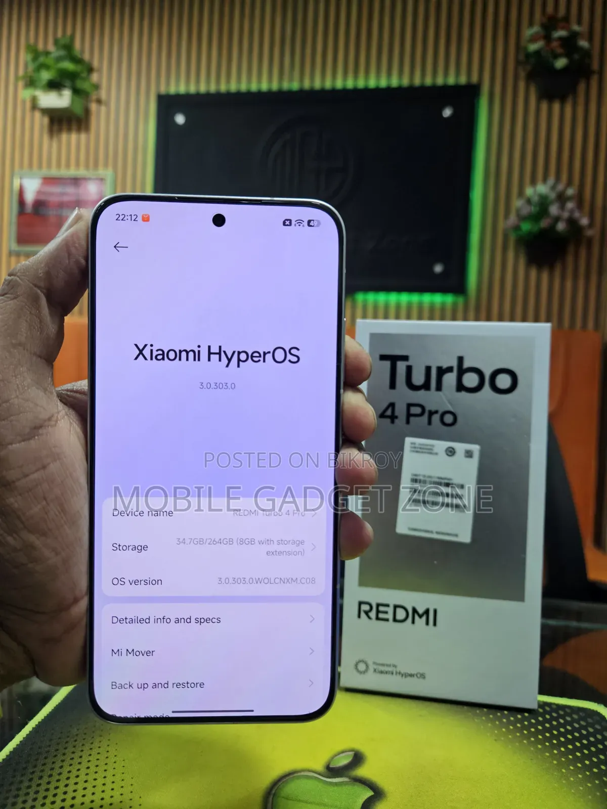 Xiaomi Redmi Turbo 4 Pro 256 GB White
