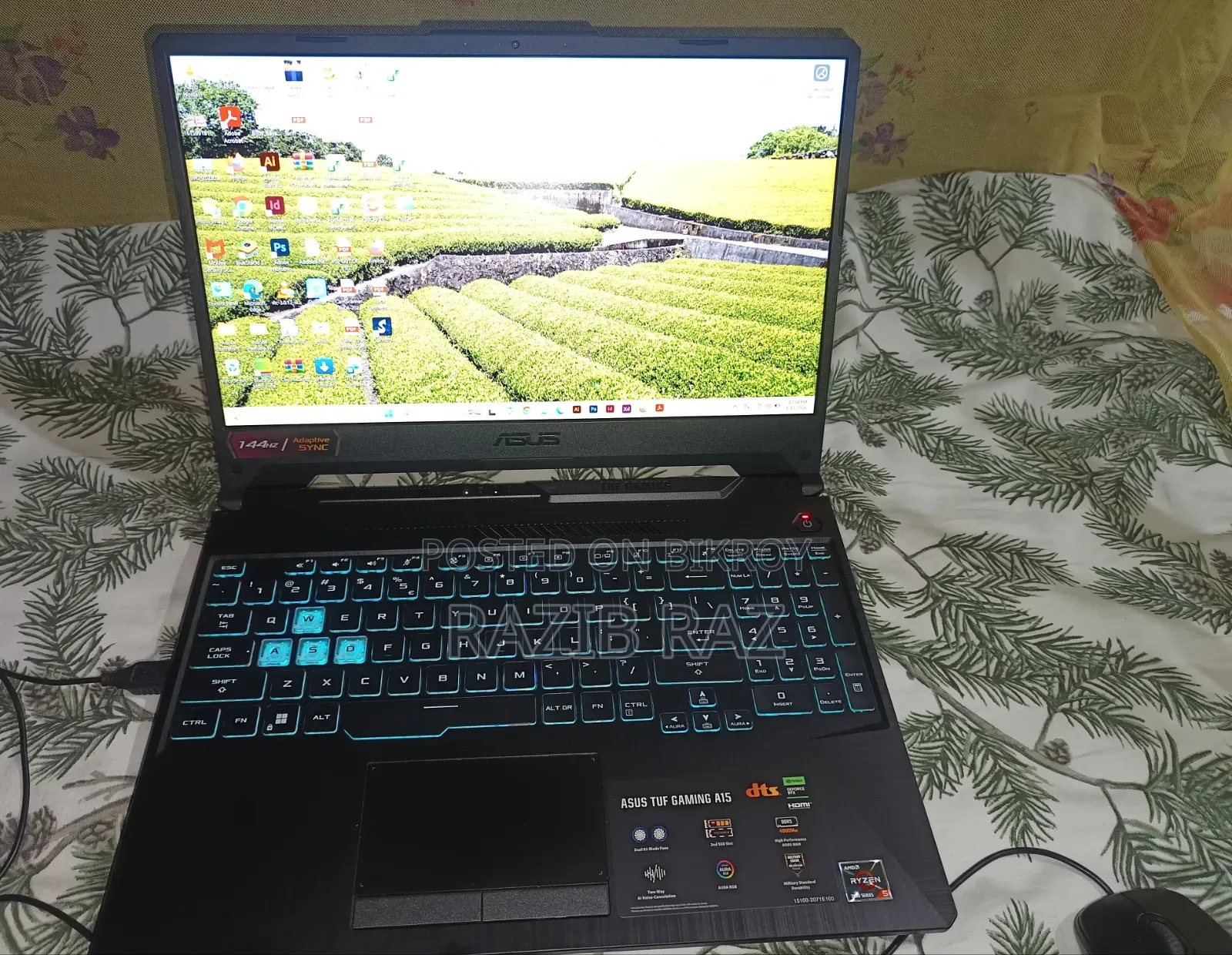 Laptop Asus TUF Gaming A15 16GB AMD Ryzen 5 SSD 1T
