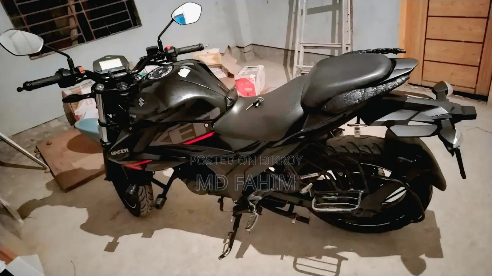 Suzuki Gixxer Fi ABS 2022 Black