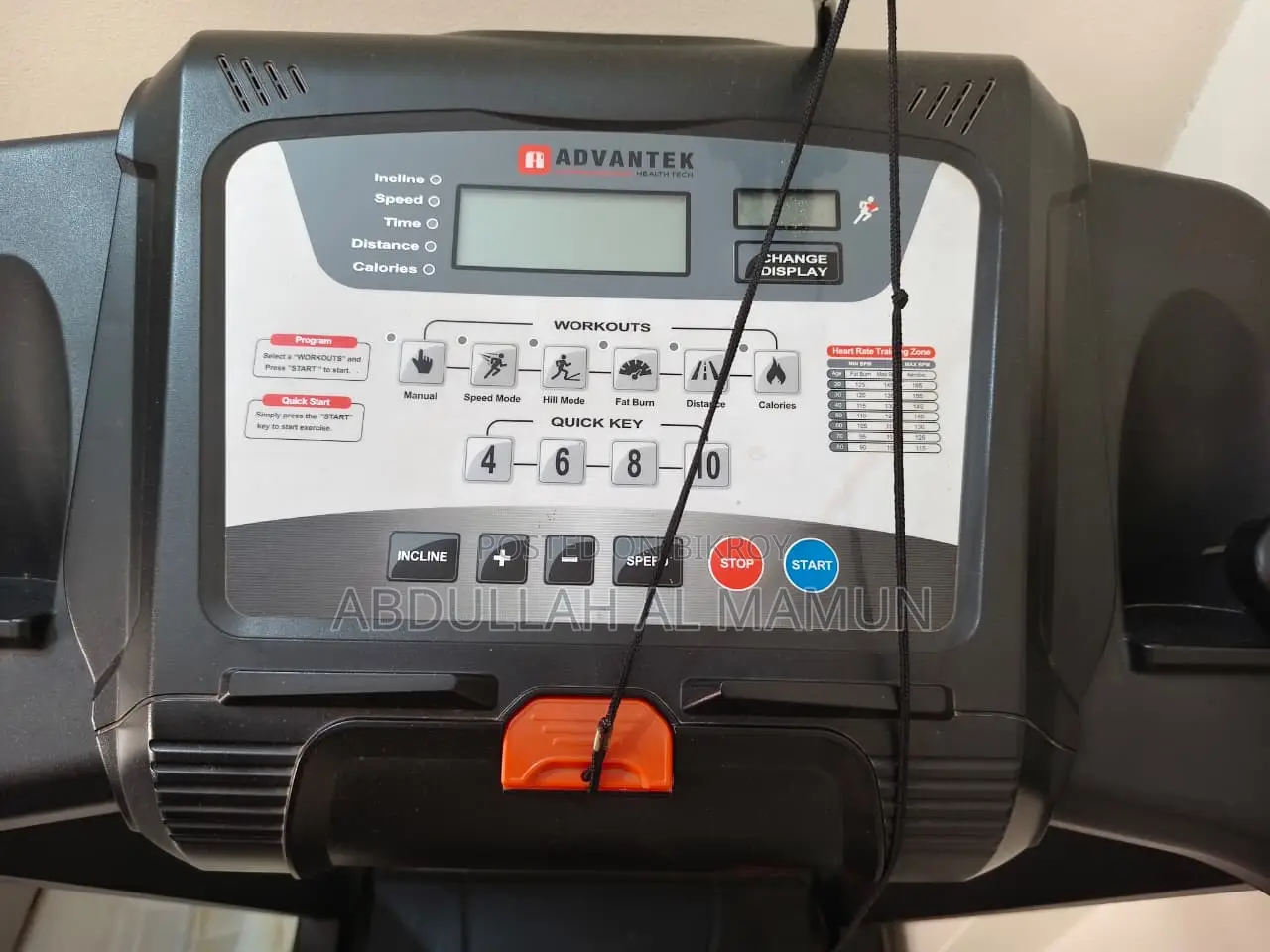 Electric Treadmill (Advantek Adt 850)