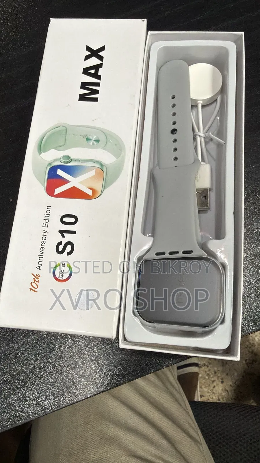 S10 Max Laxasfit Smart Watch NFC Bluetooth Smart Watch (P-3345)