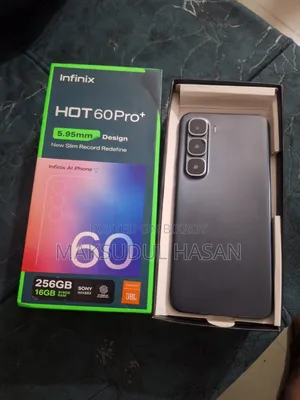 ইনফিনিক্স হট ৬০ প্রো+ ১২৮ জিবি কালো
