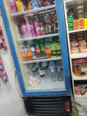 Running beverage fridge