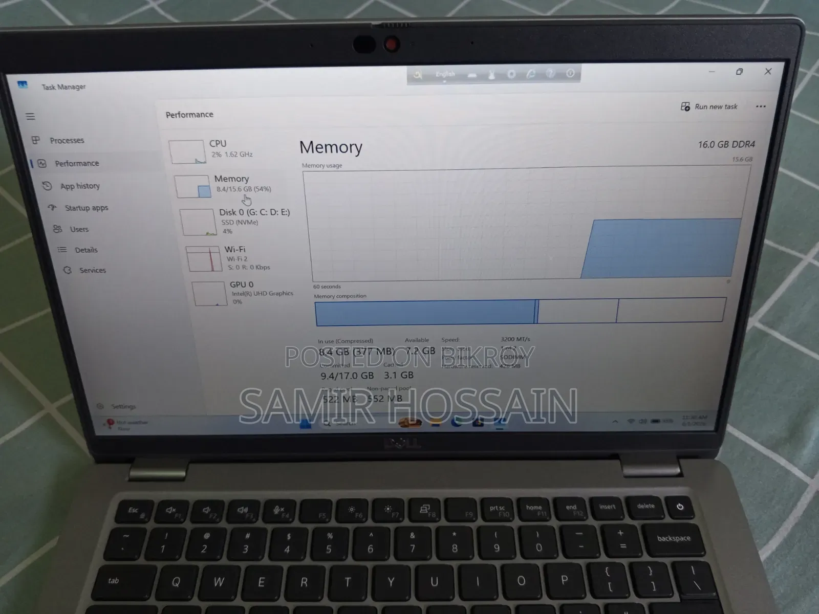 Laptop Dell Latitude 5420 16GB Intel Core i3 SSHD (Hybrid) 256GB