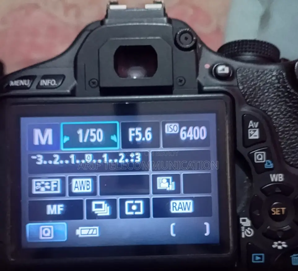 DSLR Camera 600D With Kit Lens
