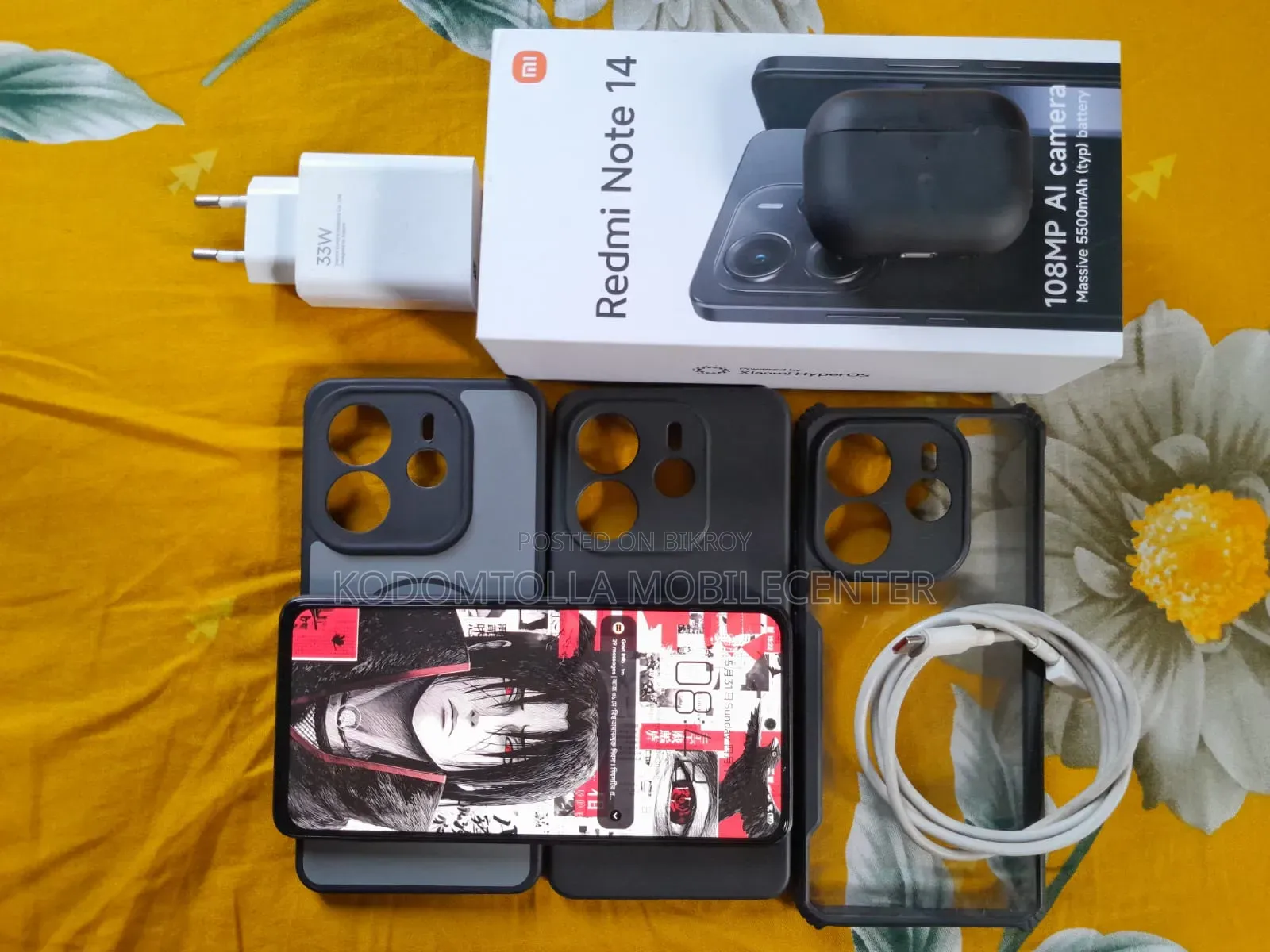 Xiaomi Redmi Note 14 4G 128 GB Black