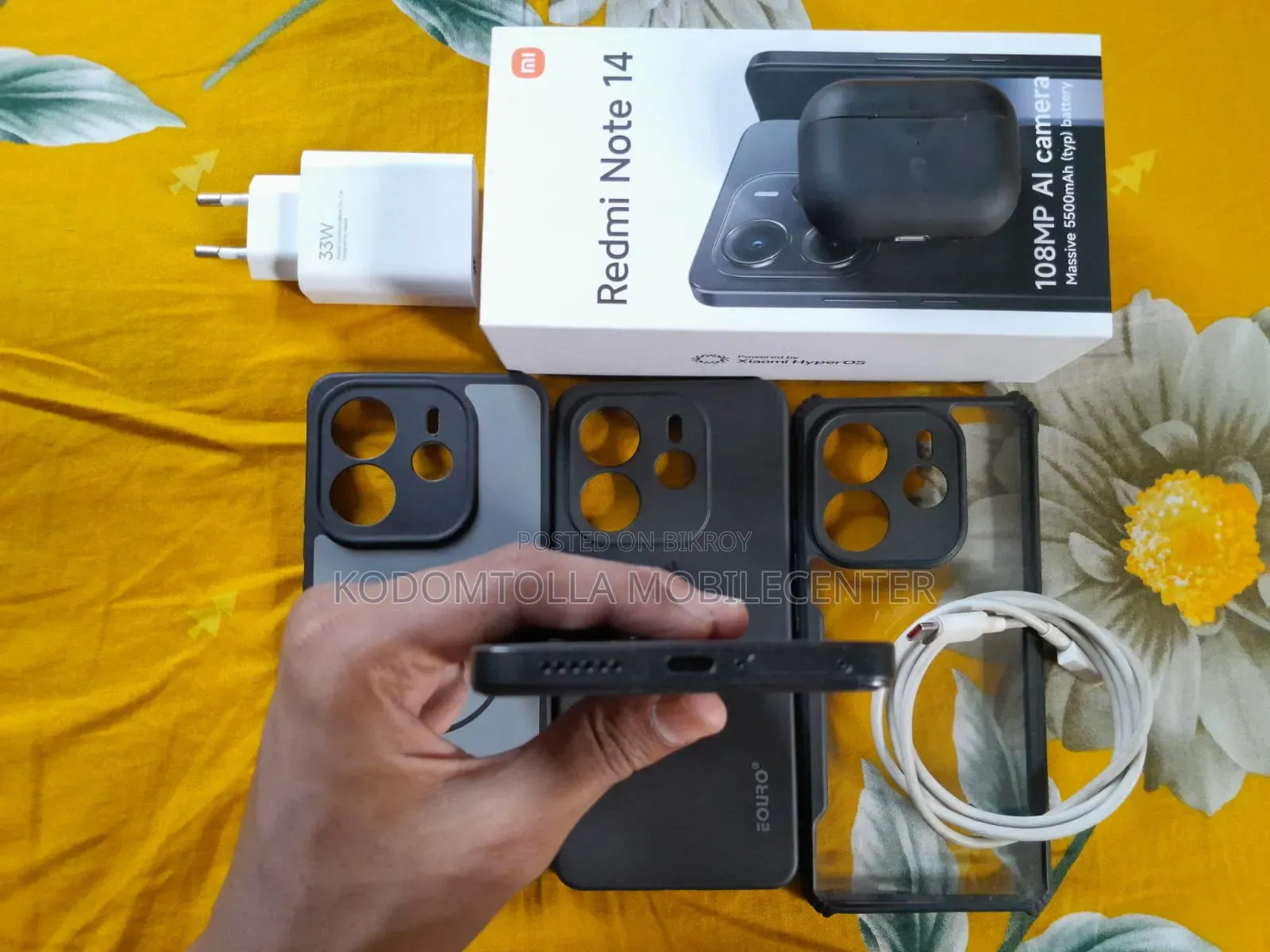 Xiaomi Redmi Note 14 4G 128 GB Black