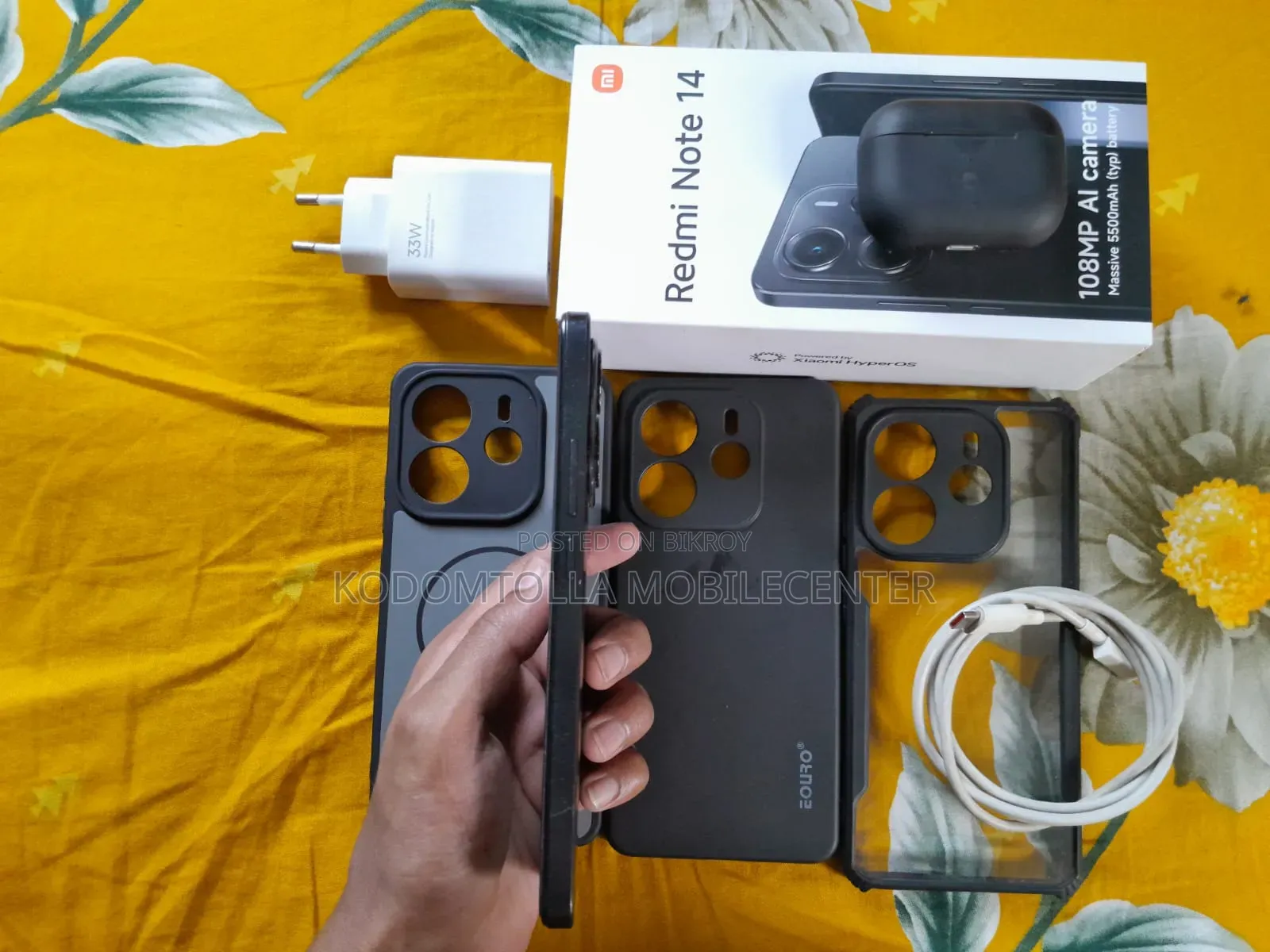 Xiaomi Redmi Note 14 4G 128 GB Black