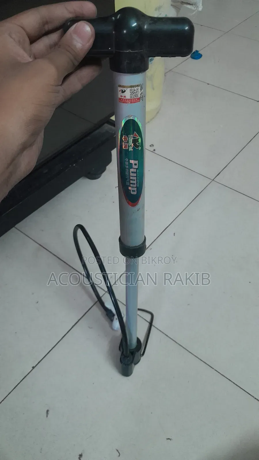Cycle Tyre Air Pump (Chinese)