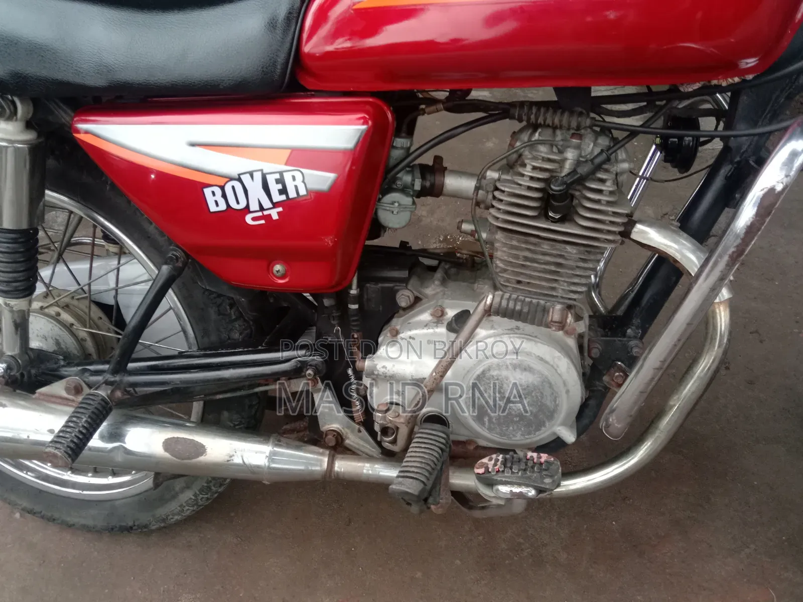 Bajaj Boxer 100 2001 Red