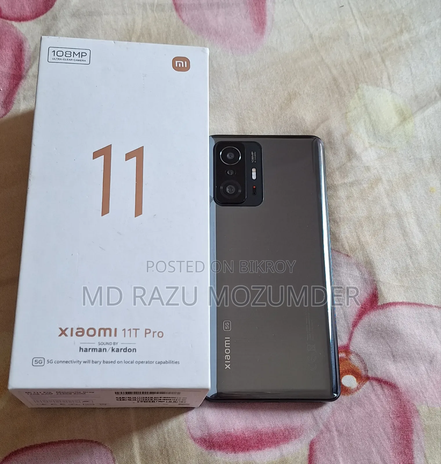 New Xiaomi 11T Pro 256 GB Black