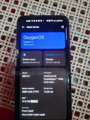 OnePlus Nord CE 5G 256 GB Black
