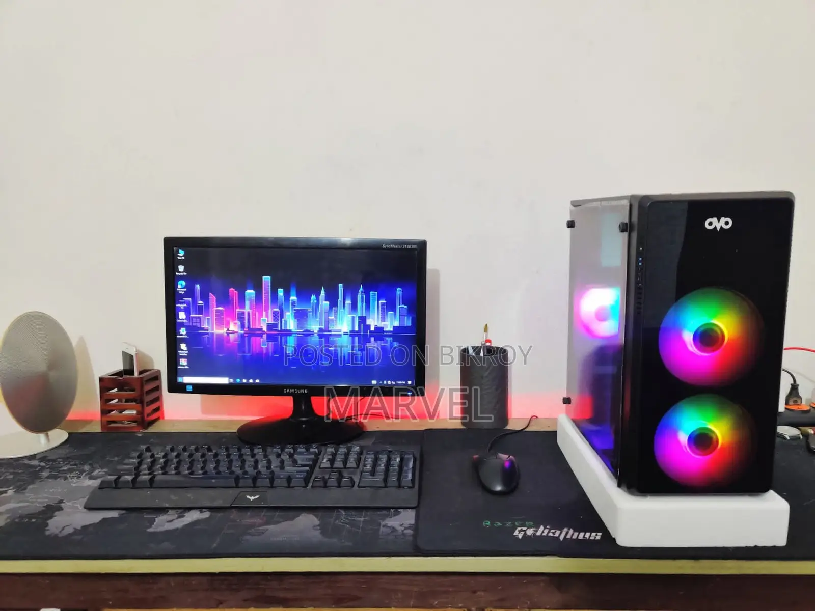 New Desktop Computer 8GB Intel Core I7 SSD 128GB