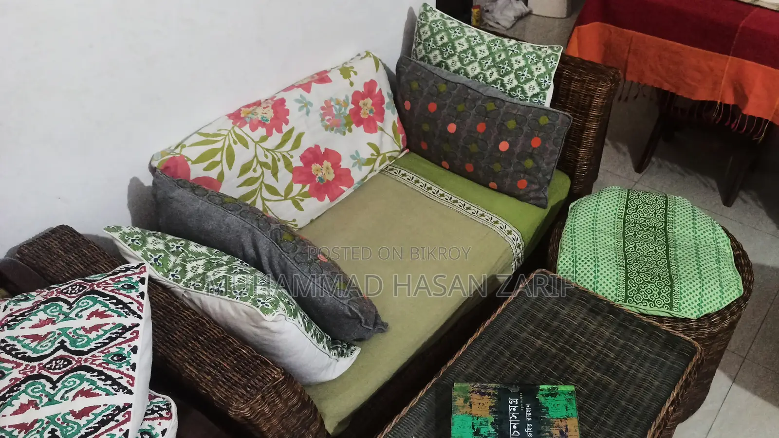 Wicker Sofa Set