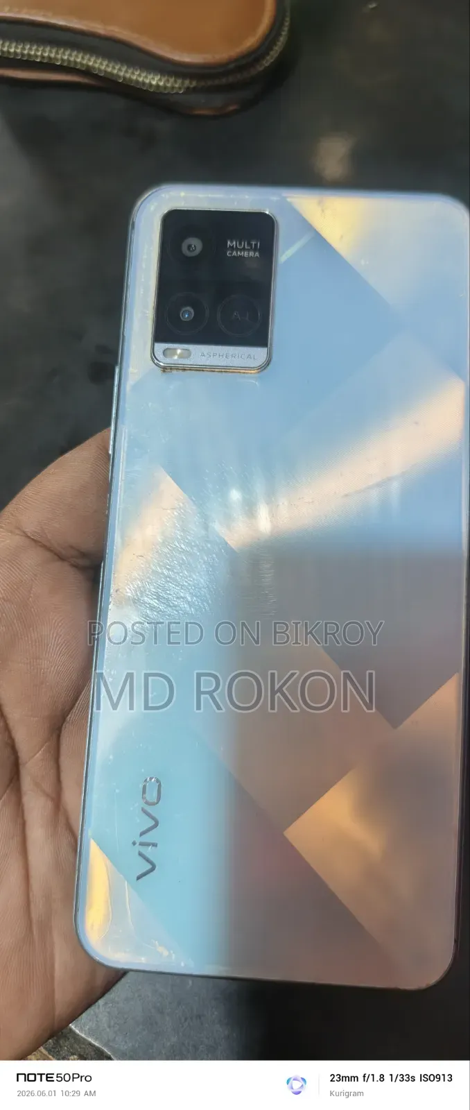 Vivo Y21 64 GB Blue