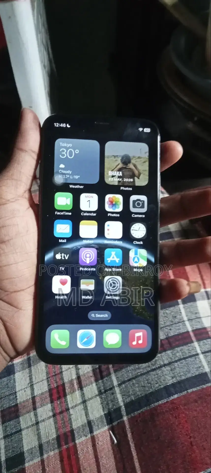 New Apple iPhone X 256 GB Black