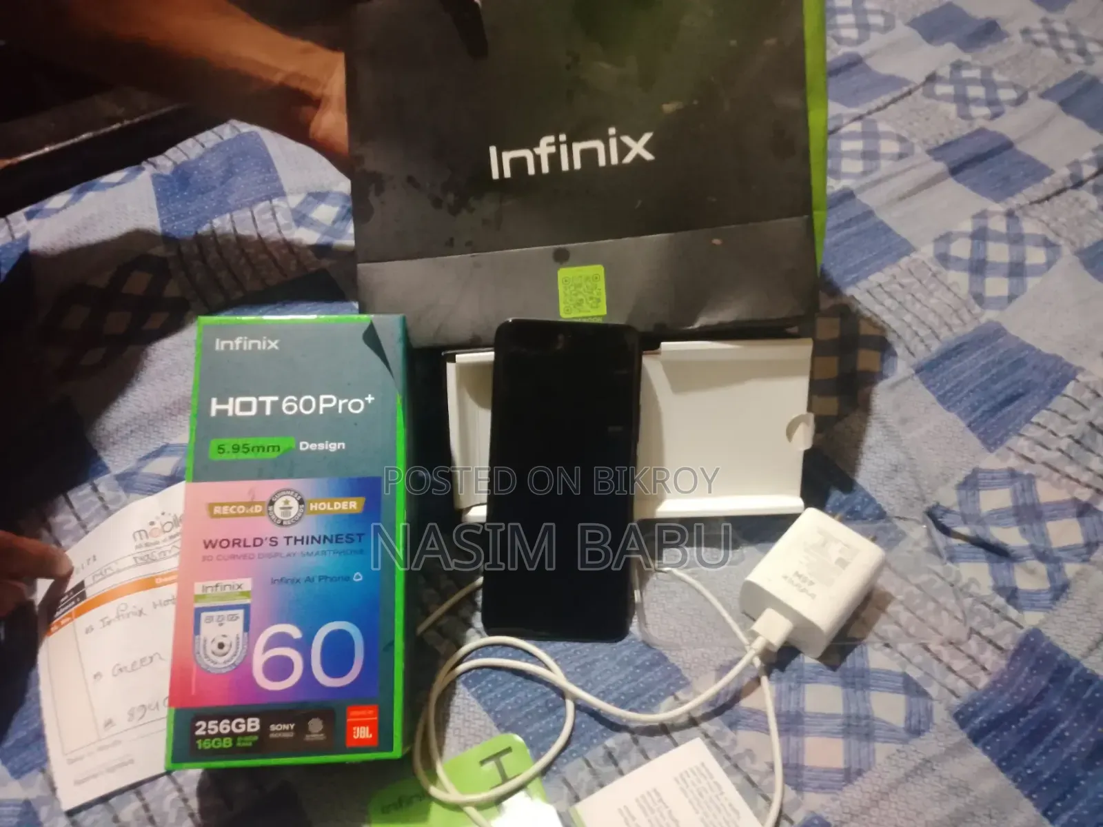 Infinix Hot 60 Pro+ ২৫৬ জিবি ব্লু