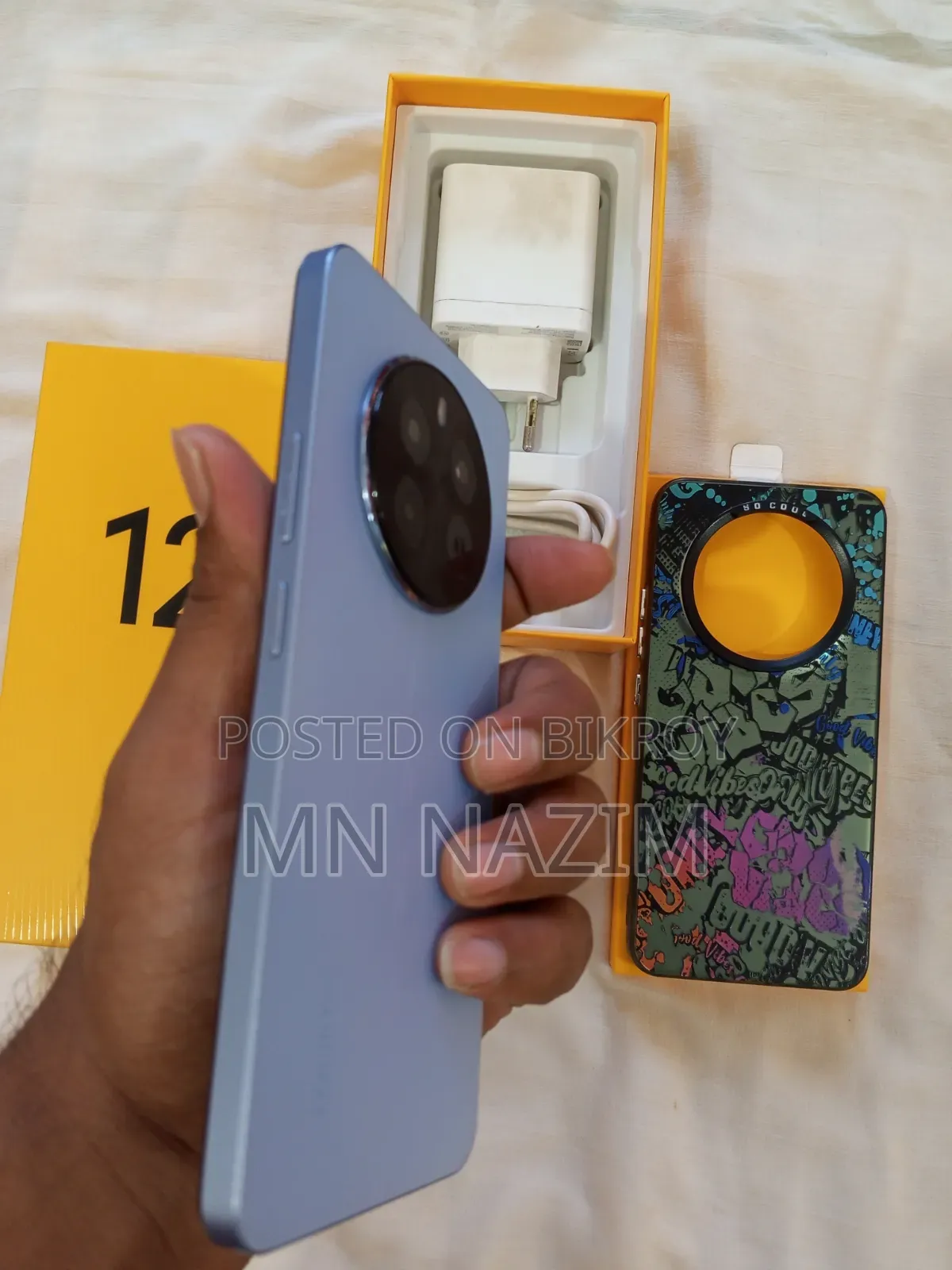 নতুন Realme 12 ২৫৬ জিবি নীল
