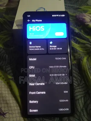 Tecno Camon 40 Pro 4G 256 GB Green