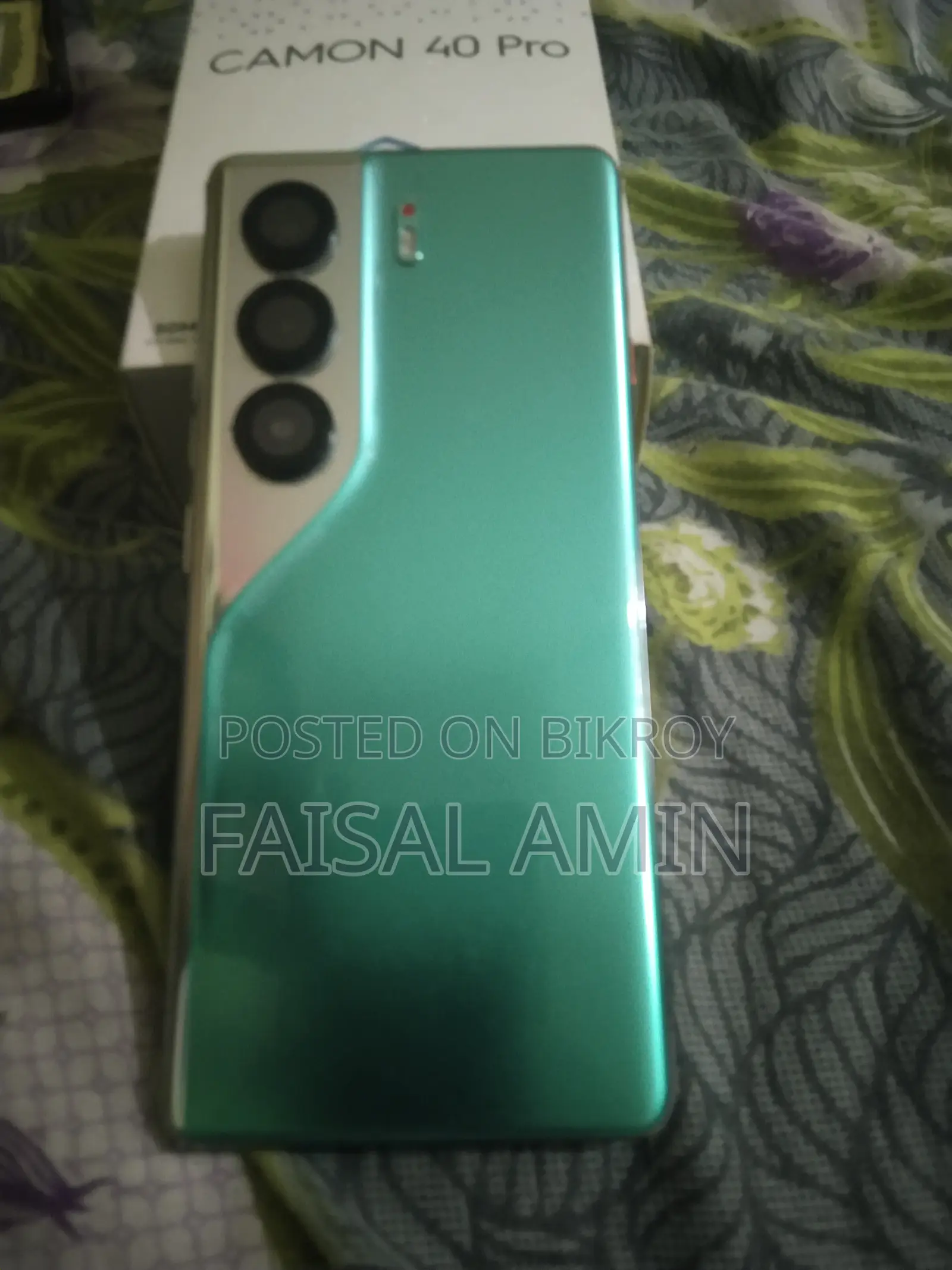 Tecno Camon 40 Pro 4G 256 GB Green