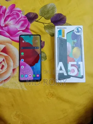 স্যামসাং গ্যালাক্সি এ৫১ ১২৮ জিবি ব্ল্যাক