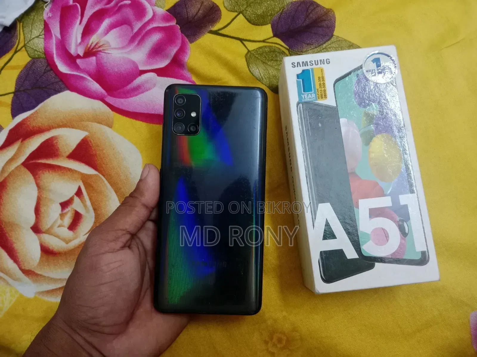 স্যামসাং গ্যালাক্সি এ৫১ ১২৮ জিবি ব্ল্যাক