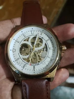Authentic Used Skeleton Movement Watch