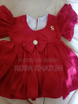 Baby Girl Party Frock | Pink Color | Premium Quality
