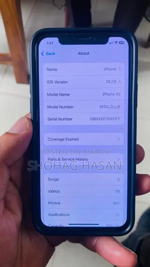 Apple iPhone XS 256 GB Gold