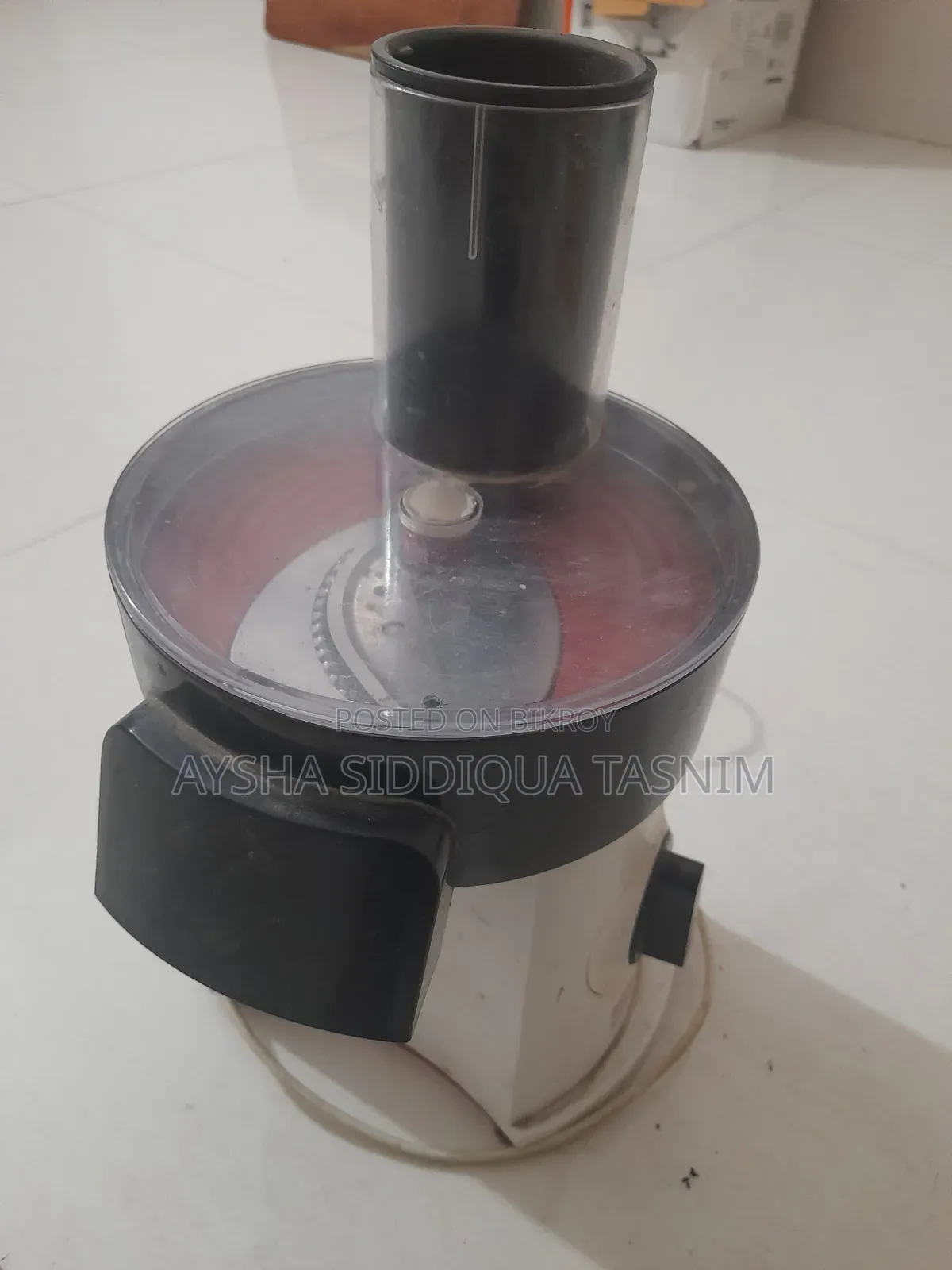 Nova Blackberry Food Processor – Working Condition