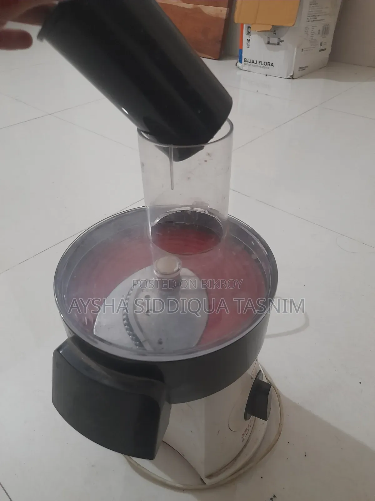 Nova Blackberry Food Processor – Working Condition