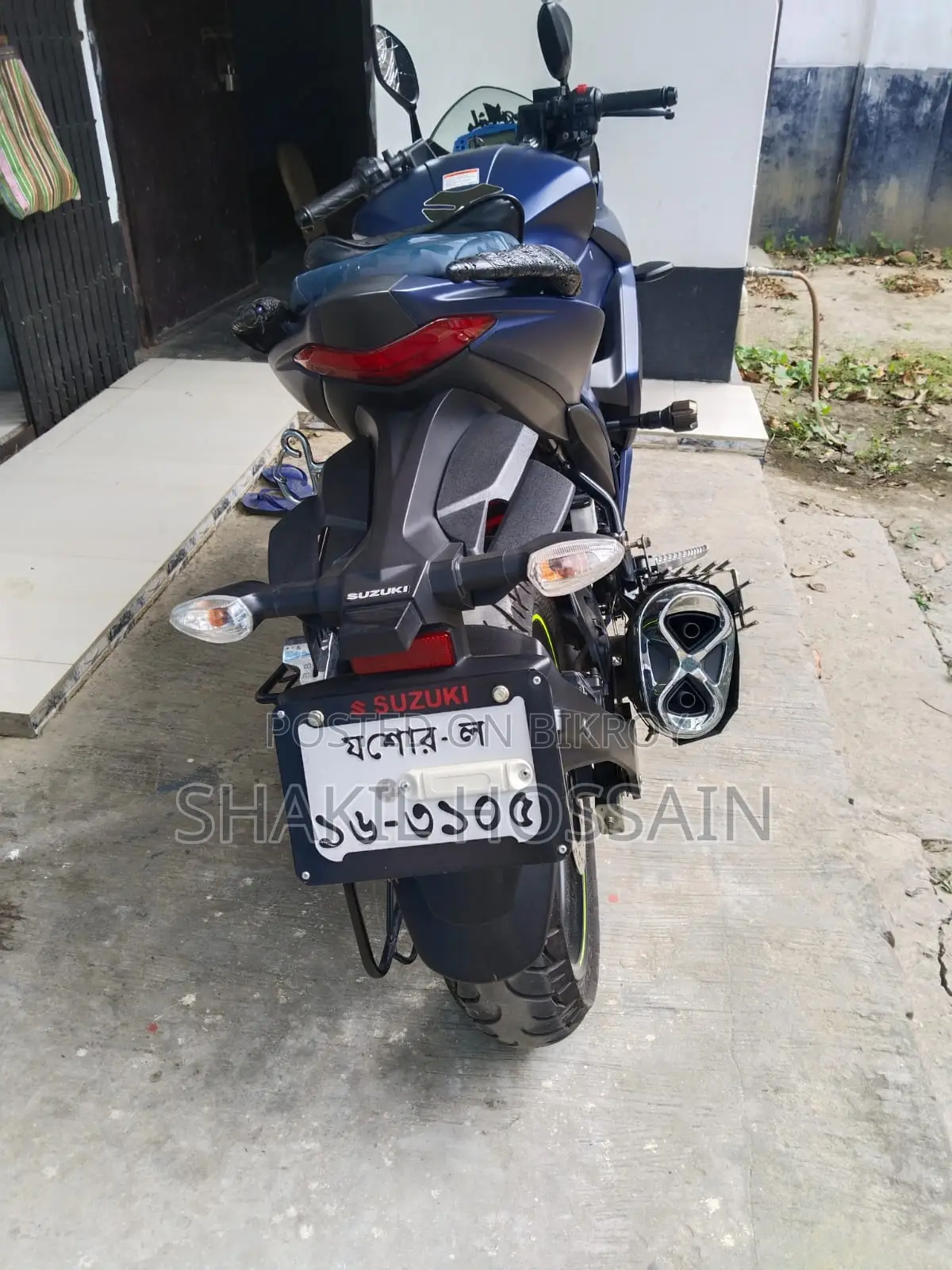 Suzuki Gixxer SF FI 2023 Blue