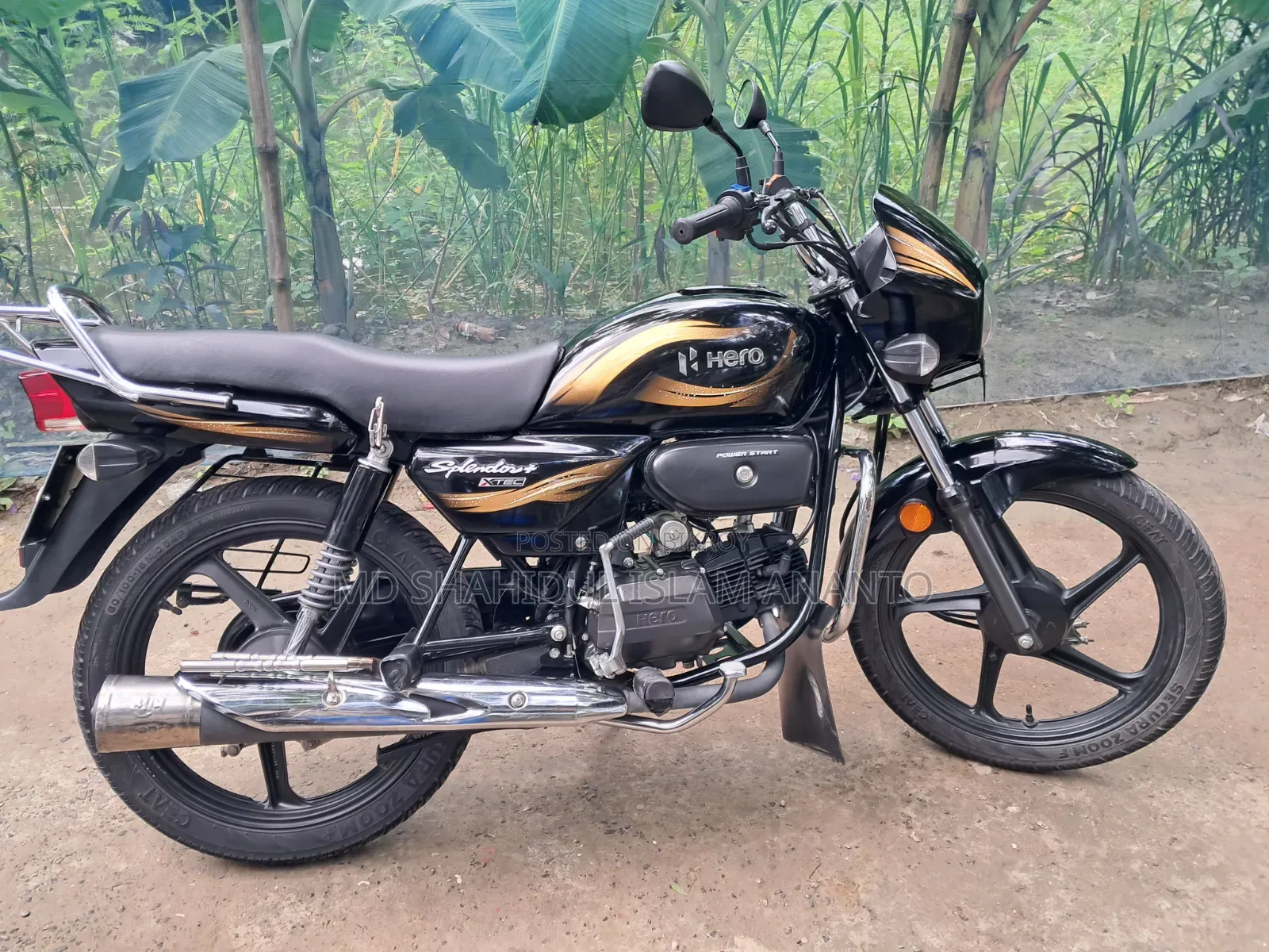 হিরো ইকো ১০০ ২০২৩ ব্ল্যাক