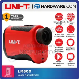 Uni-t Lm600 Laser Rangefinder 5 - 600 Meter