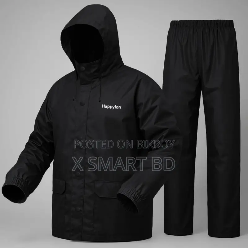 100% Water Proof High Quality Rain Coat With Pant