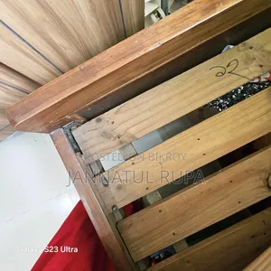 Original Teak Wood Single Bed